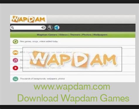 www.wapdam..com|Waptrick Games 